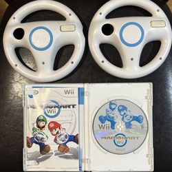 Mario Kart Wii Game with Two Wheels