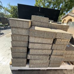 Interlocking pavers 2 pallets.