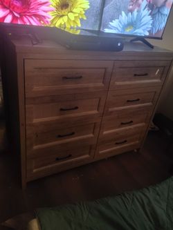 Brown dresser