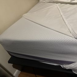 Bed frame and mattress