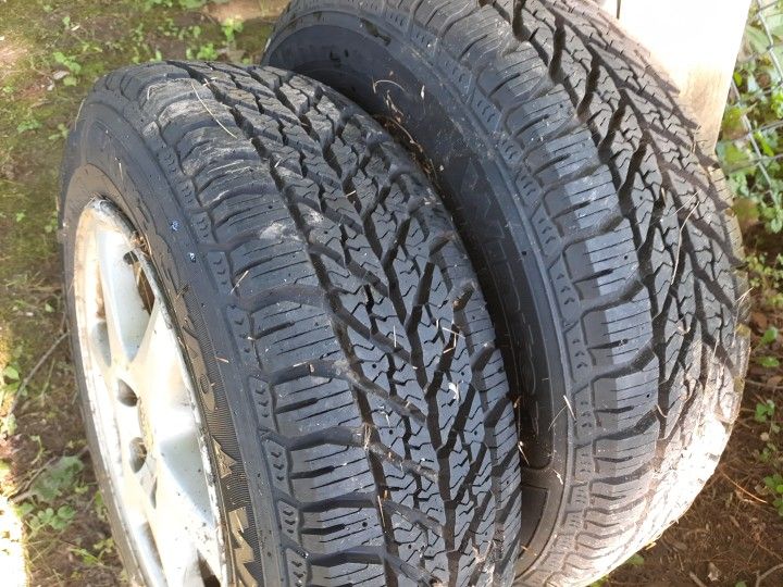 2 / 195-60-15 Goodyear Snows