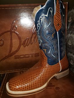 snake leather Boot