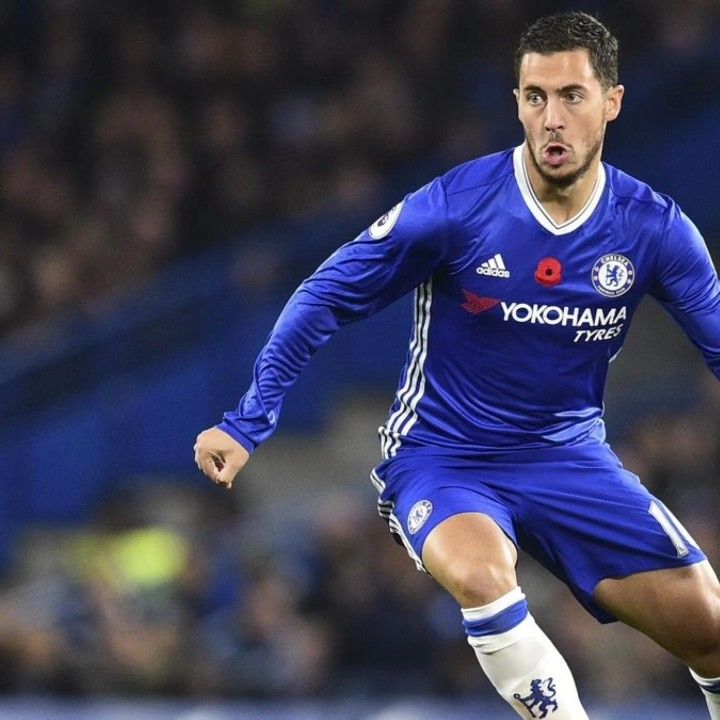 Adidas Chelsea FC Eden Hazard #10 2016/2017 Long Sleeve Home Jersey