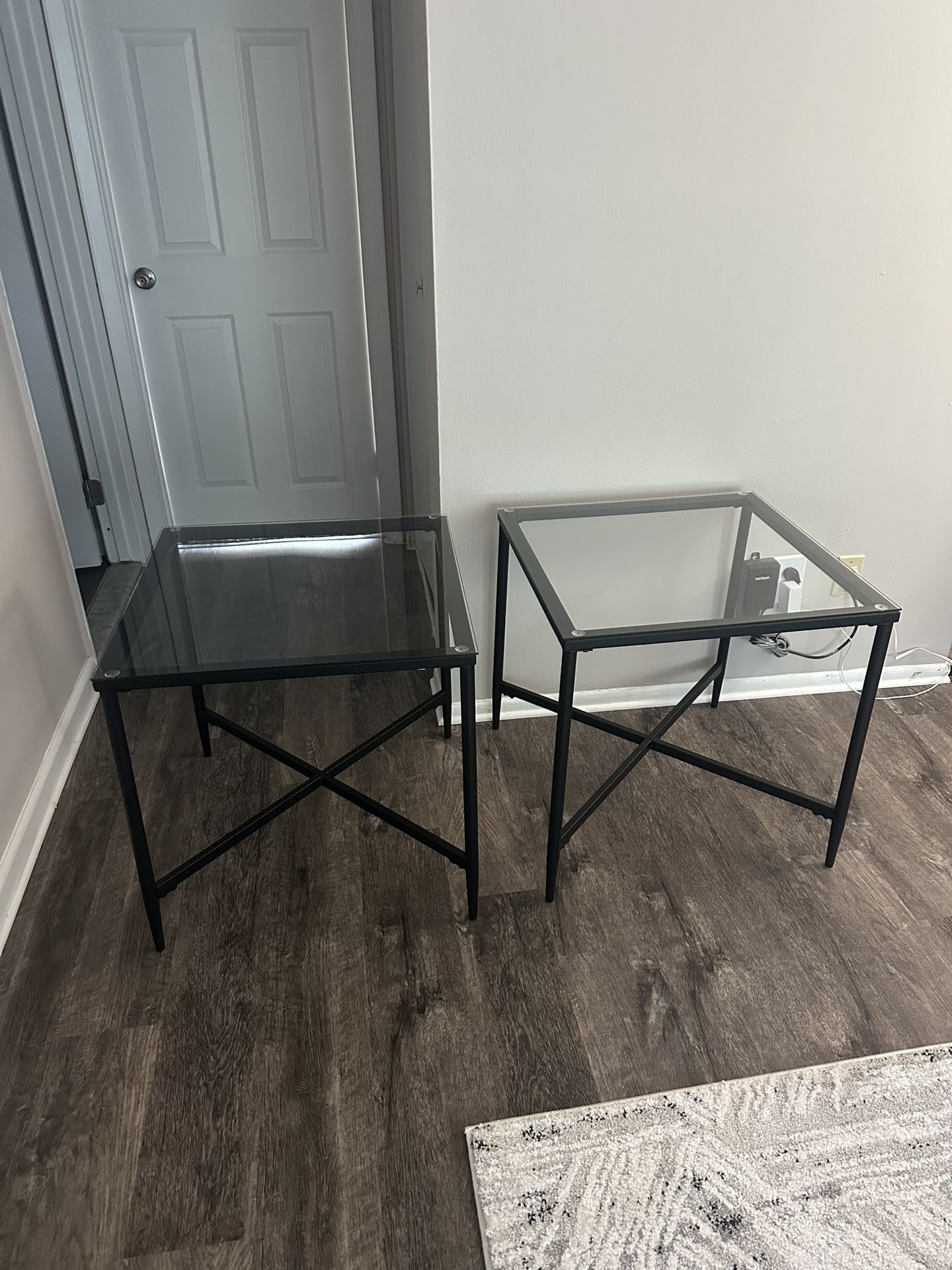 Glass End Tables