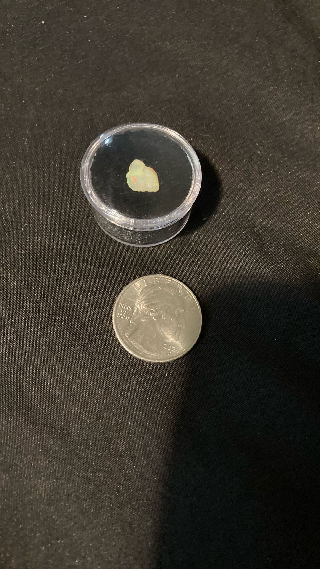 1.5 Carat Uncut While Opal