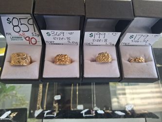 Nugget rings read description