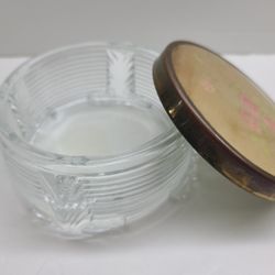 VINTAGE ART DECO MAKEUP/POWDER JAR 