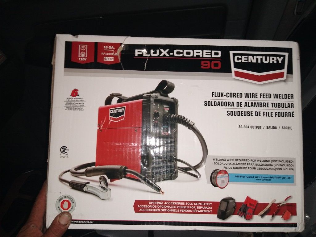 New Wire Fed Flux-corded Welder! By Lincoln