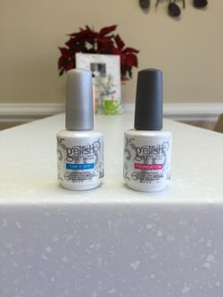 Gel polish foundation and top it off
