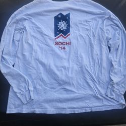 Team USA Winter Olympics Sochi Russia Long Sleeve Delta Tee