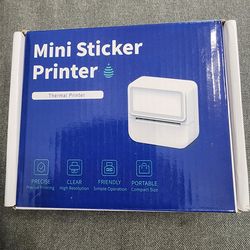 Mini Sticker thermal Printer