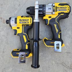 Dewalt 20v Impact And Hammer Drill Brushless XR 3speed Brand New 