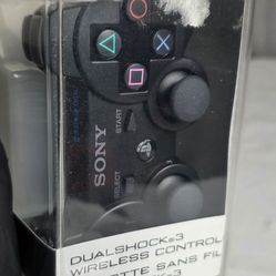 Sony DualShock 3 PS3 Wireless Controller OEM Black NEW Sealed Sixaxis