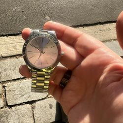 Silver Michael Kors watch 