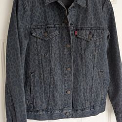 Levi Jean Jacket Navy Jaguar