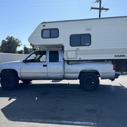 Truck And Camper Combo