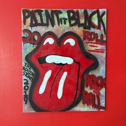 Rock & Roll hand painting