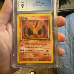 Moltres Pokémon (1999) Fossil - 1st Edition - 27/62
