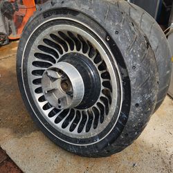 08 up Harley Touring wheel and tire