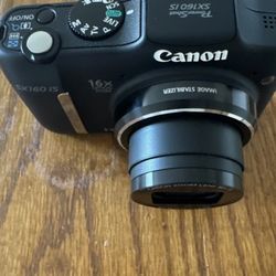 Canon PowerShot SX160 Is 16MP Compact Point-and-Shoot Digital ...