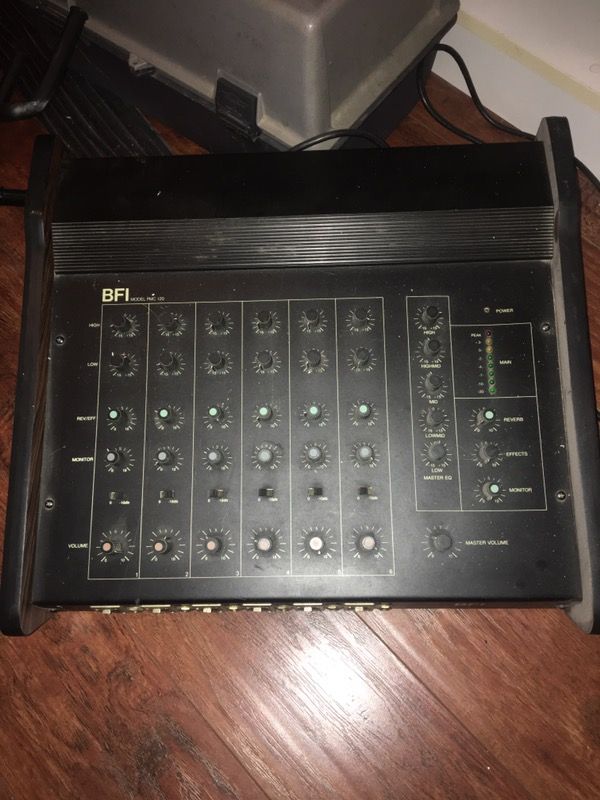 BFI PMC 120 mixer