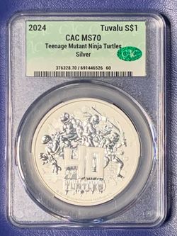TMNT 40th Aniv. Silver Coin