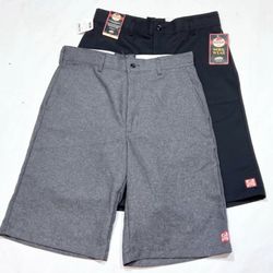 Vans x Red Kap Lot of 2 Shorts Mens Size 32 Gray and Black Workwear New