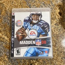 Madden NFL 08 (Sony PlayStation 3, 2007)