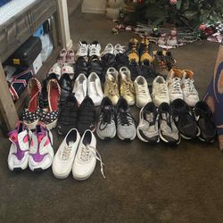 22 Pairs Shoes And Sneakers 