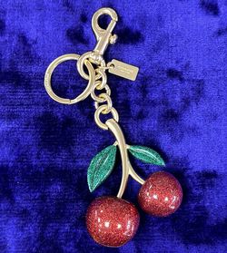 Coach Signature Cherry Bag Charm 88547 Size One Size - $79 (19% Off Retail)  New With Tags - From Emily