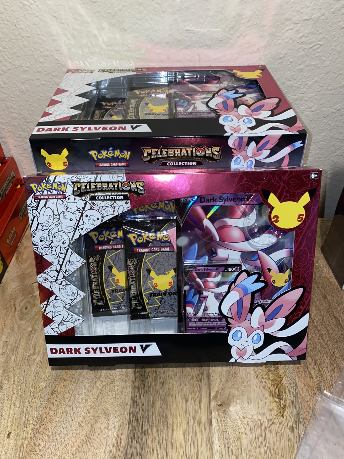 celebrations Dark Sylveon V Box Pokemon Cards 