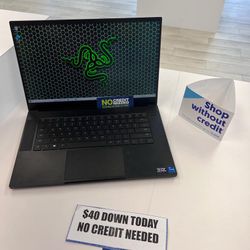 Razer Blade Advanced 2021 Gaming Laptop-$40 To Take It Home Today 