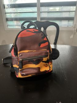 Forever 21 Army Print Mini Backpack