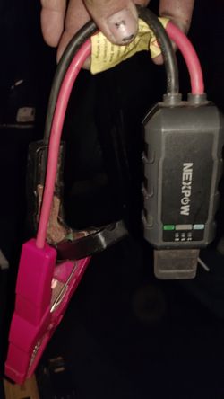 Jumper cables next pow  only