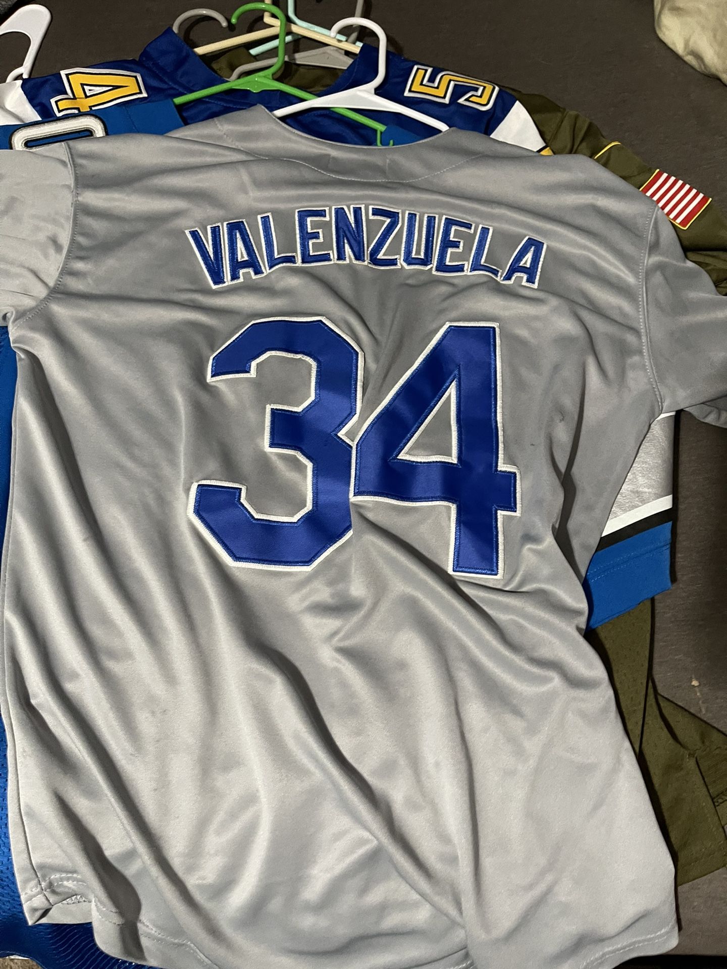 Recently retired Dodgers Fernando Valenzuela Jersey Mitchell & Ness Size M  for Sale in Montebello, CA - OfferUp