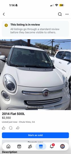 2014 Fiat 500l