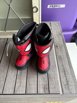 Spiderman by Marvel Toddler Boys Winter Light-up Mid-calf Boot (Size 9)