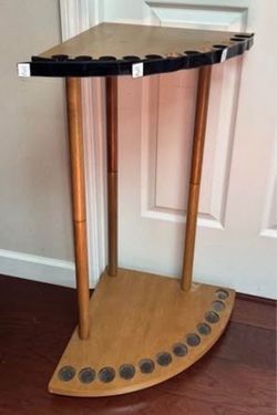 Corner Storage Fishing Rod Holder or Pool Cue Sticks just $20