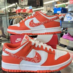 Women’s Nike Dunk Low Essential Paisley Pack Orange 