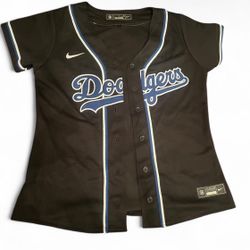 Nike Los Angeles Dodgers black and blue jersey