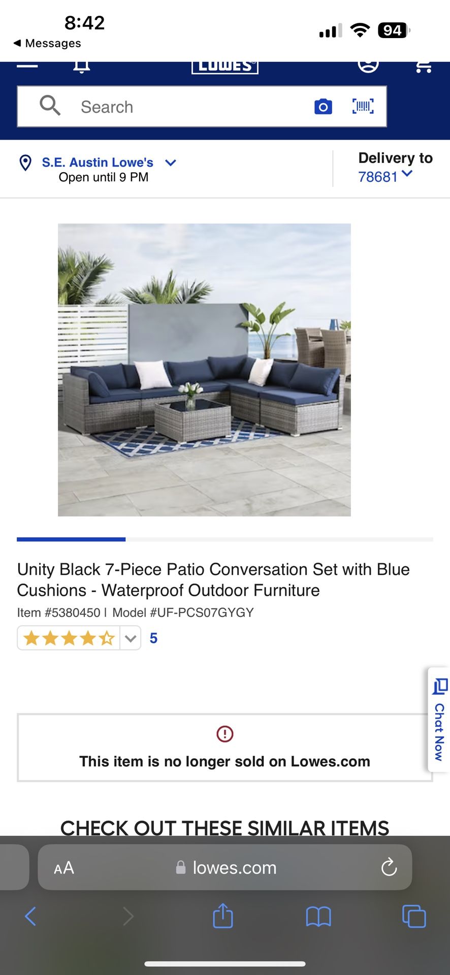 Patio Furniture 
