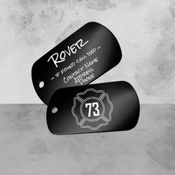 Dog Tags Custom Laser Engraved 
