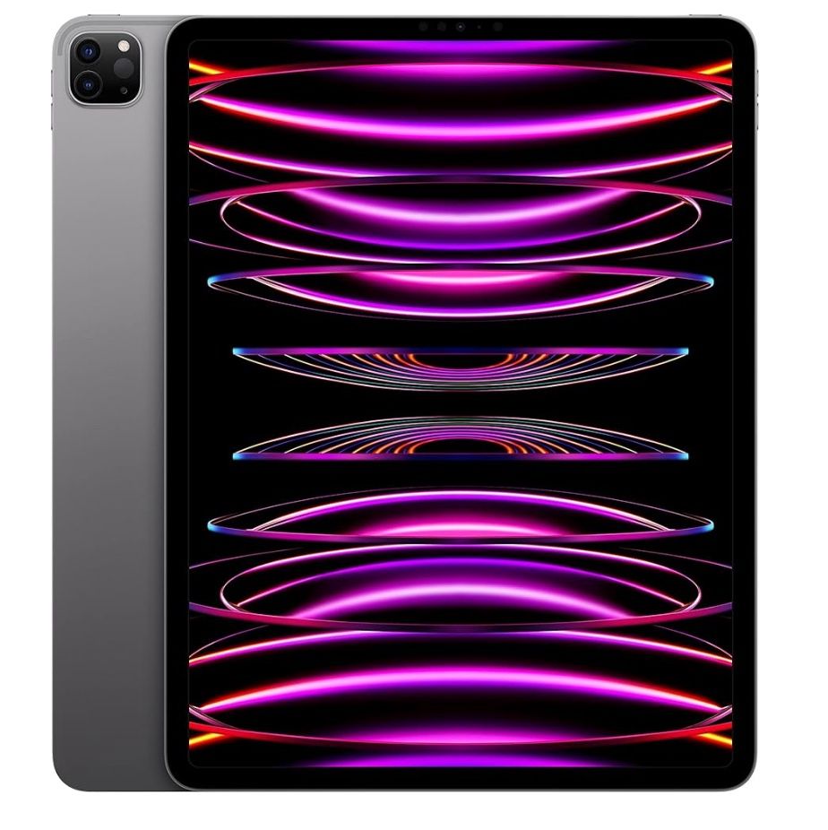 2022 Apple iPad Pro (12.9-inch, Wi-Fi, 128GB) - Space Gray (Renewed Premium)