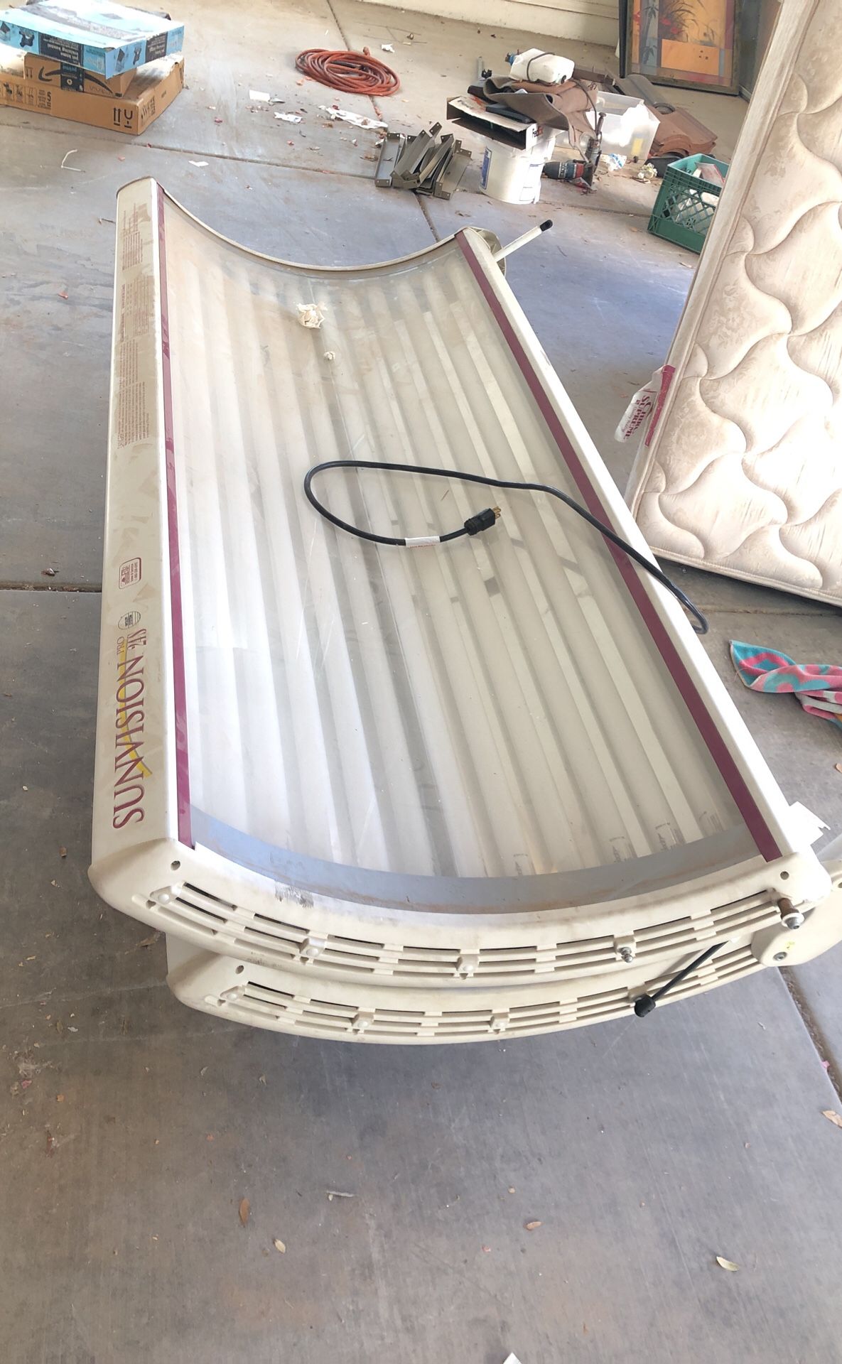 SunVision Pro 24S Tanning Bed.
