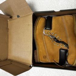 Timberlands 6 Inch Wheat