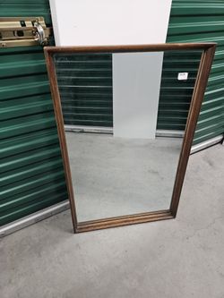 Framed Mirror - 39" x 25