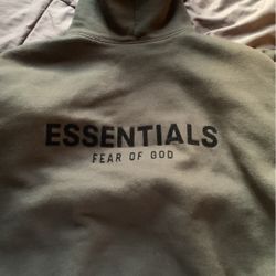 Black Essentials Hoodie
