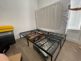 Queen size mattress frame