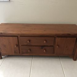 Wooden TV Stand 