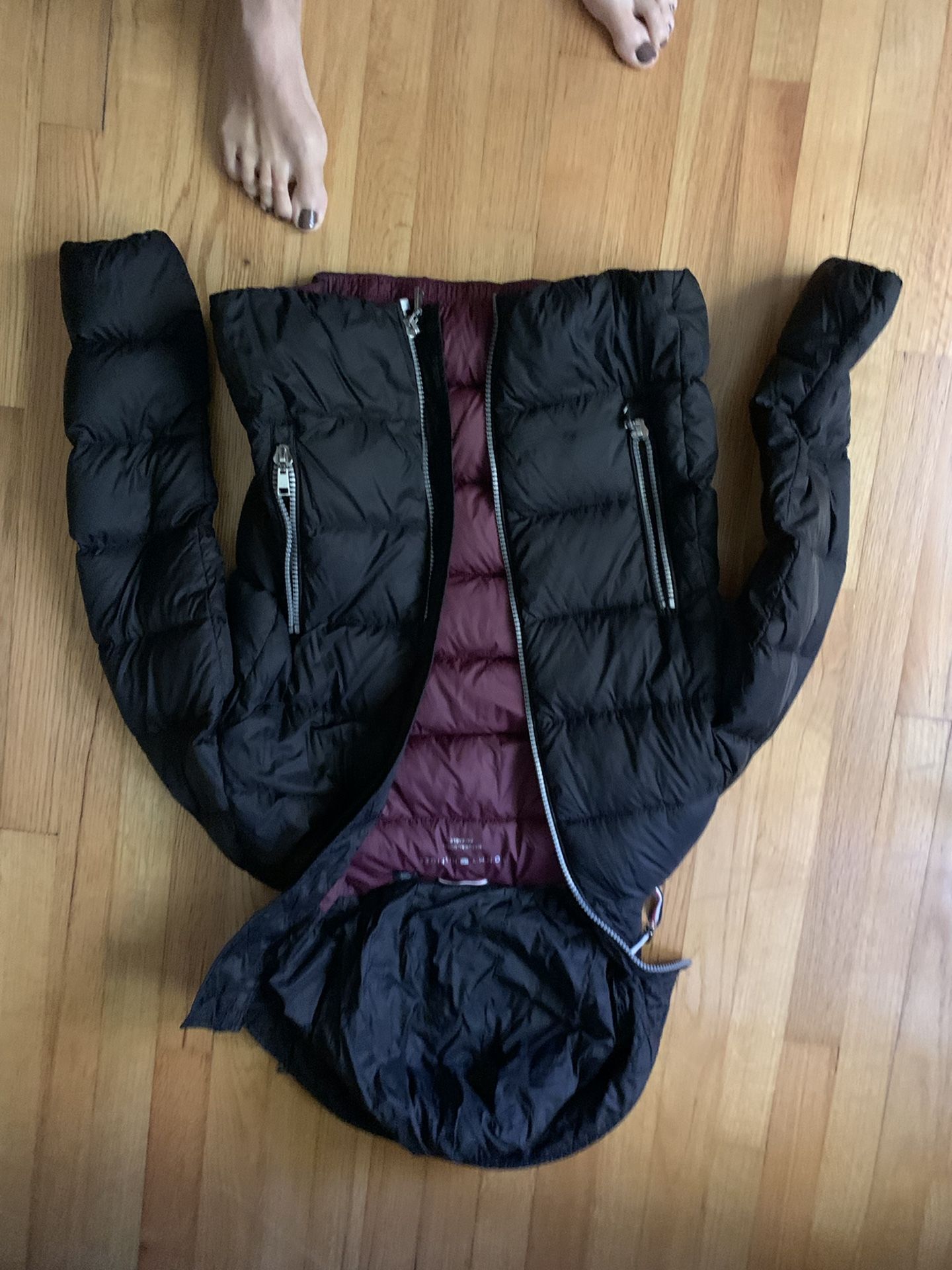Tommy Hilfiger Girls Black Winter Coat